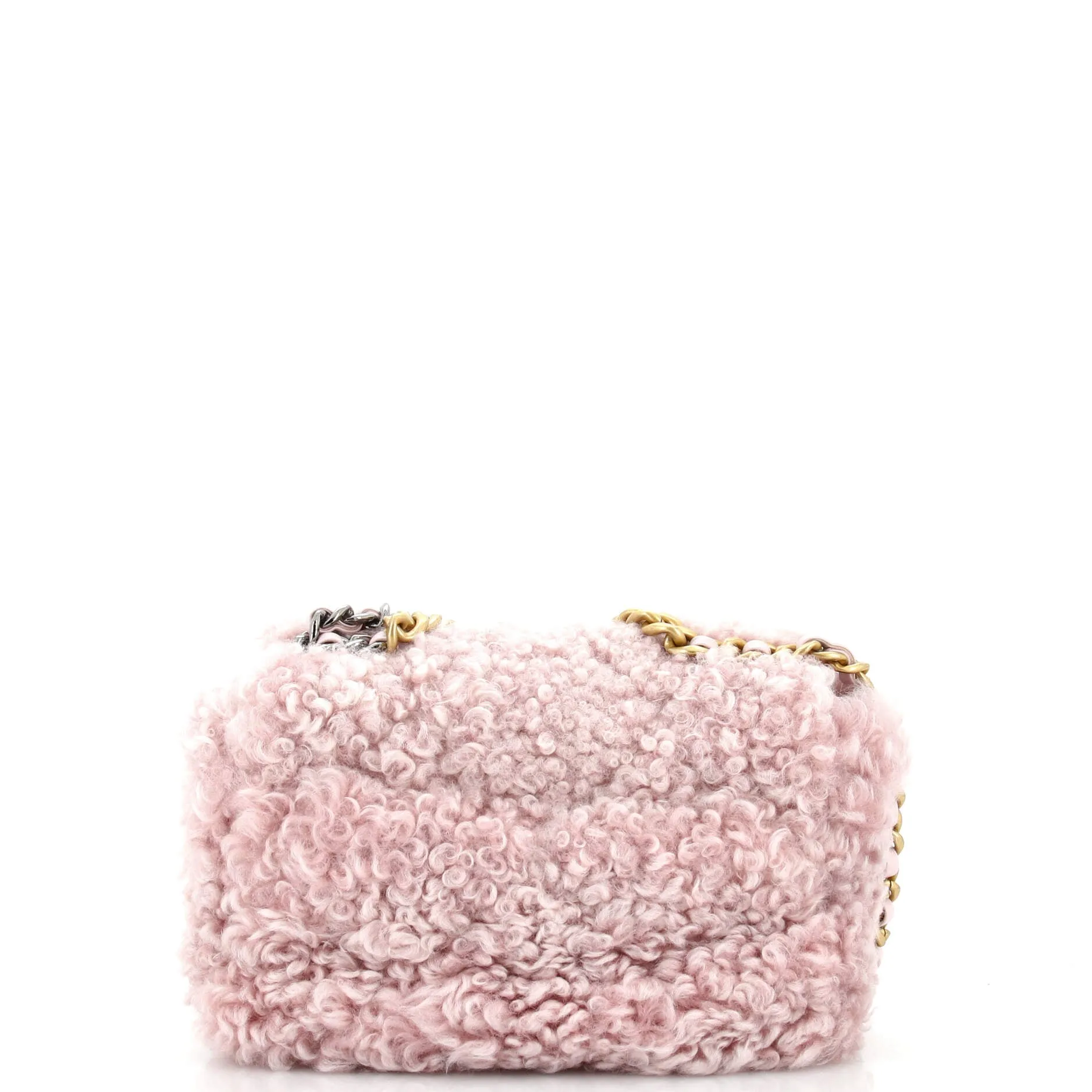 19 Flap Bag Shearling Medium