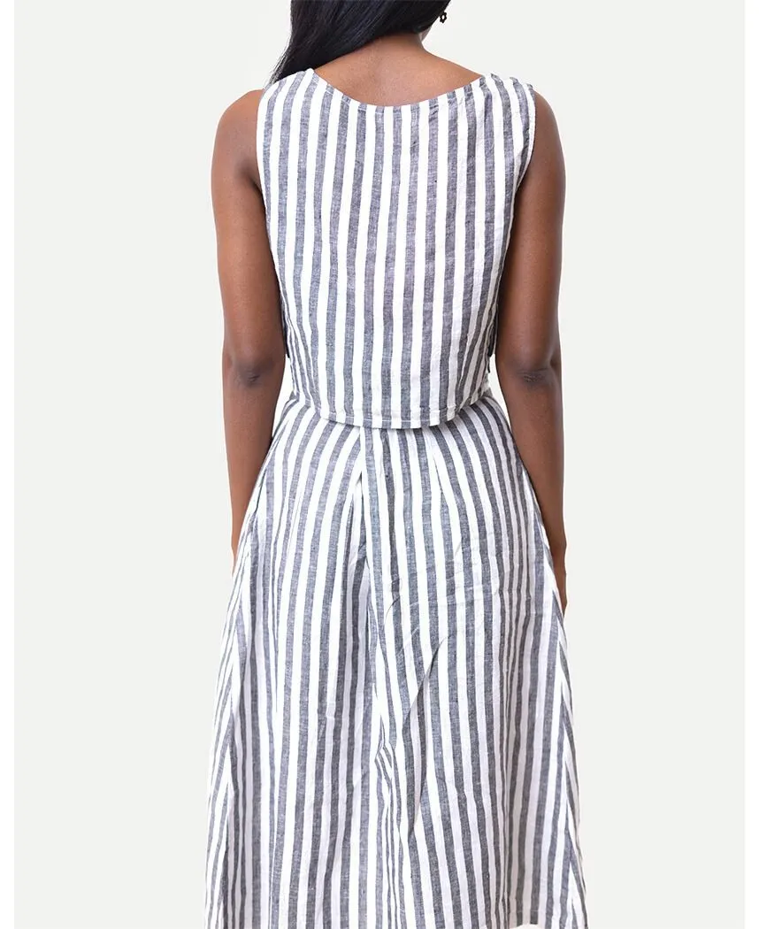 Boxy Crop Top Set