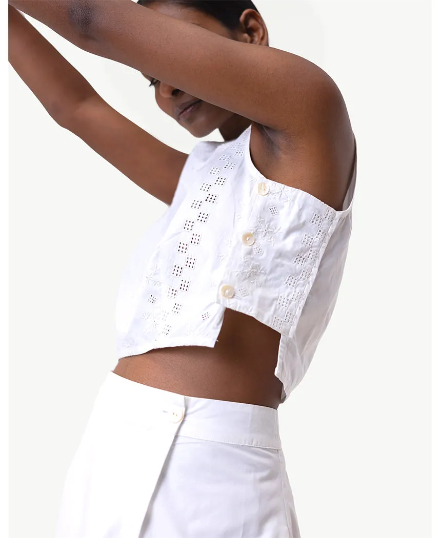 Boxy Crop Top Set