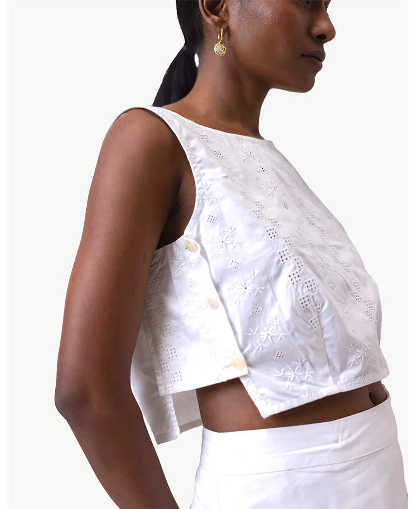 Boxy Crop Top Set
