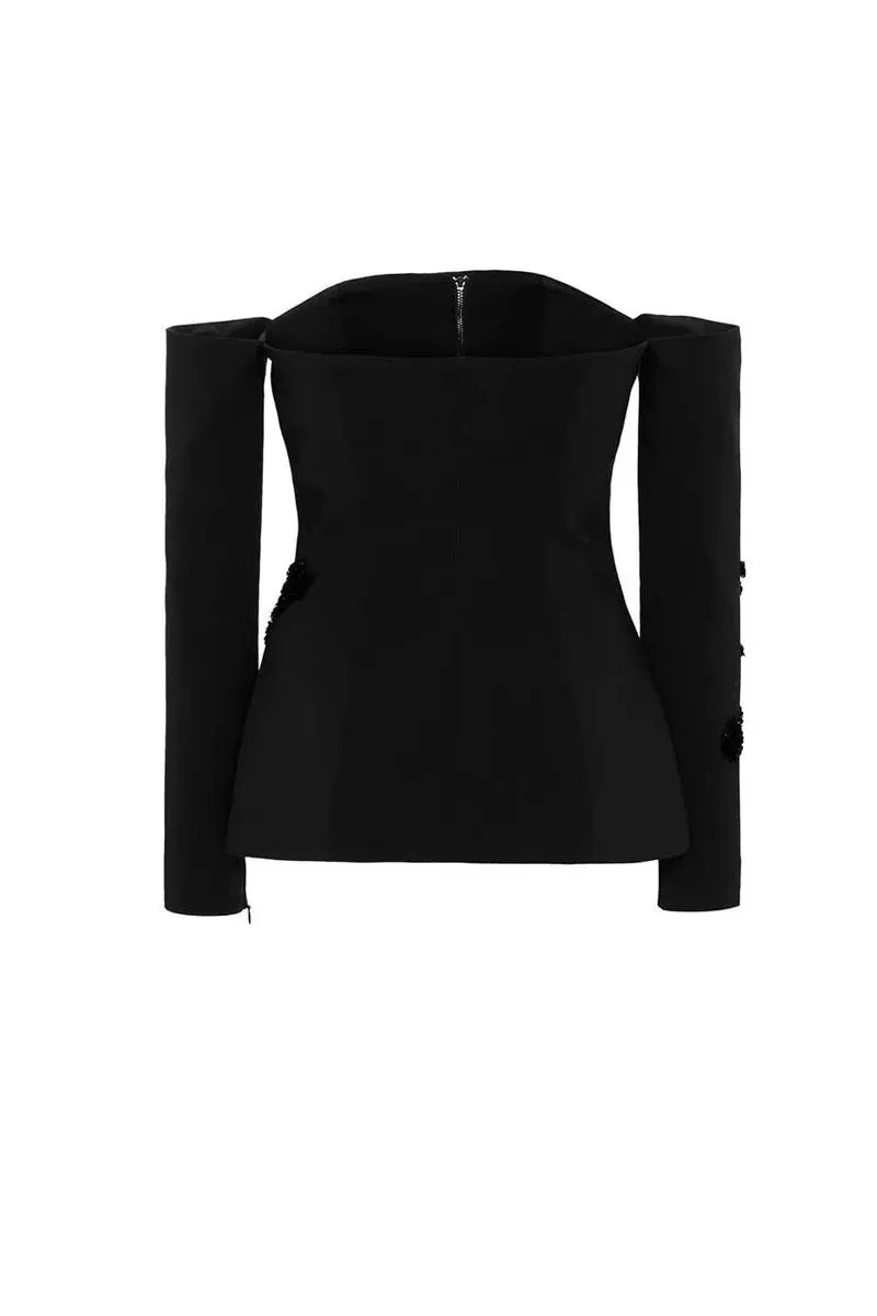 CAMILLE JACKET IN BLACK