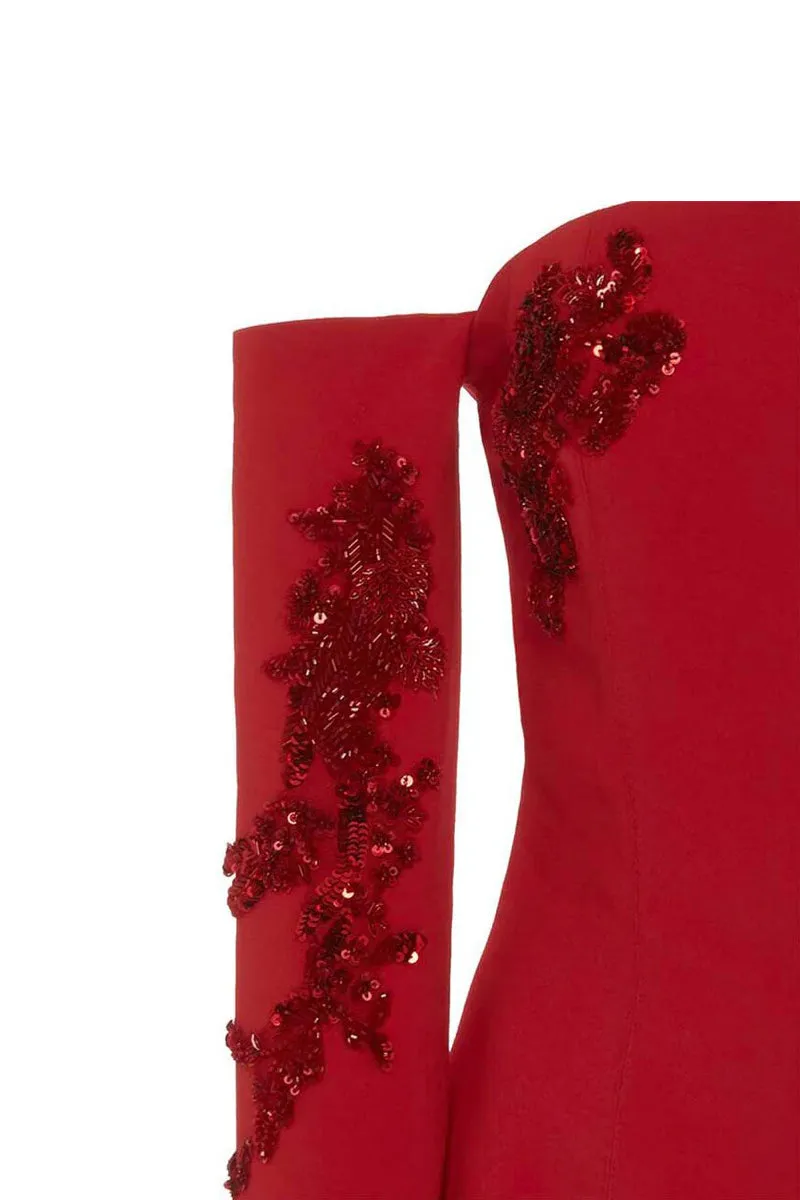 CAMILLE JACKET IN RED