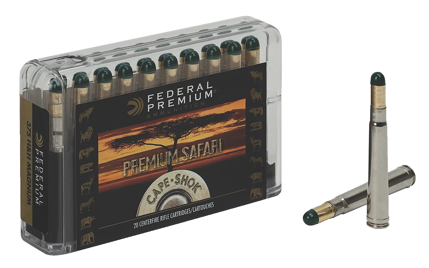Federal P416RWH Cape-Shok 416 Rem Mag Woodleigh Hydro Solid 400 GR 20Bx/10Cs