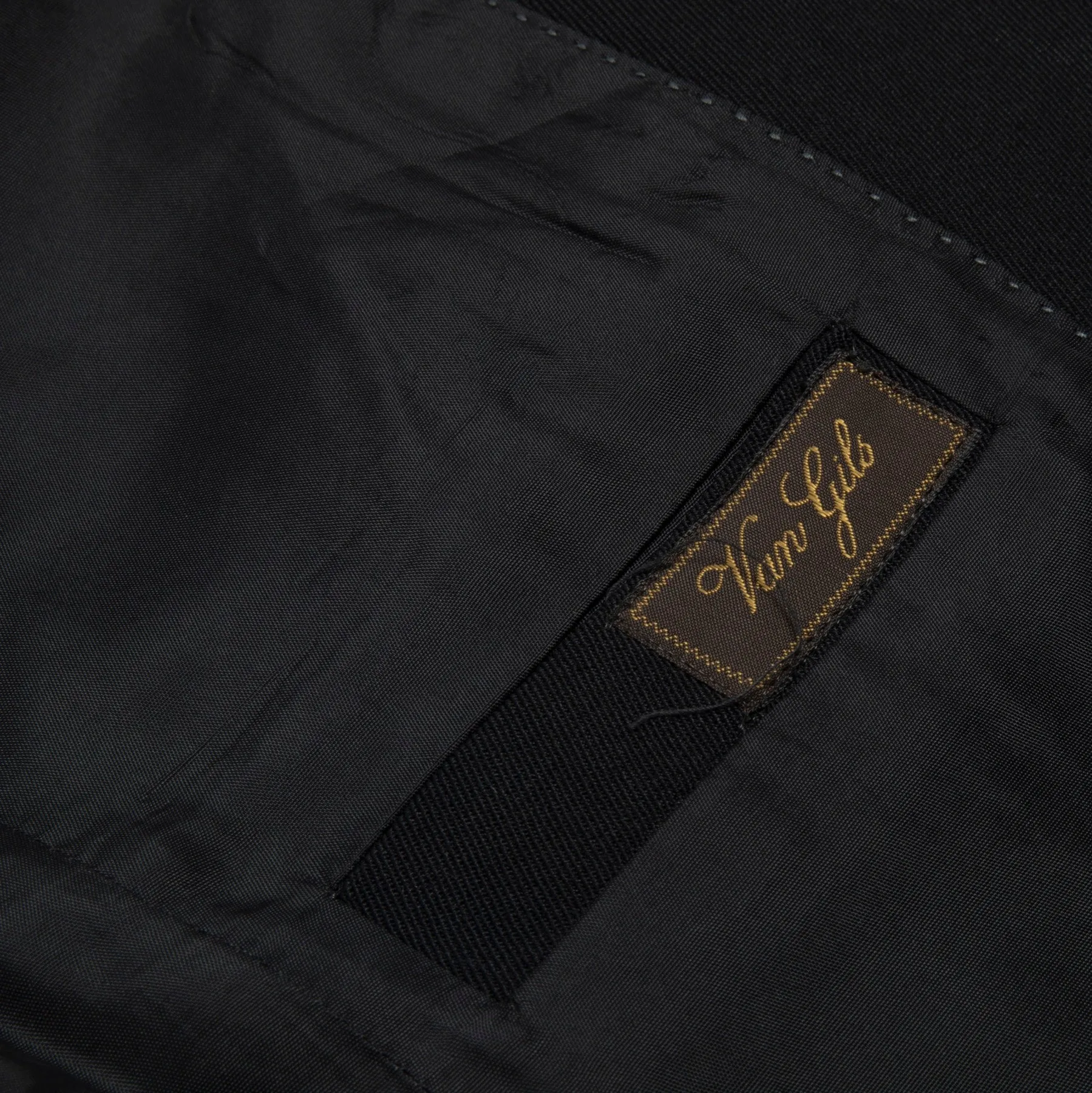 Gabardine Weave Tailored Suit Jacket