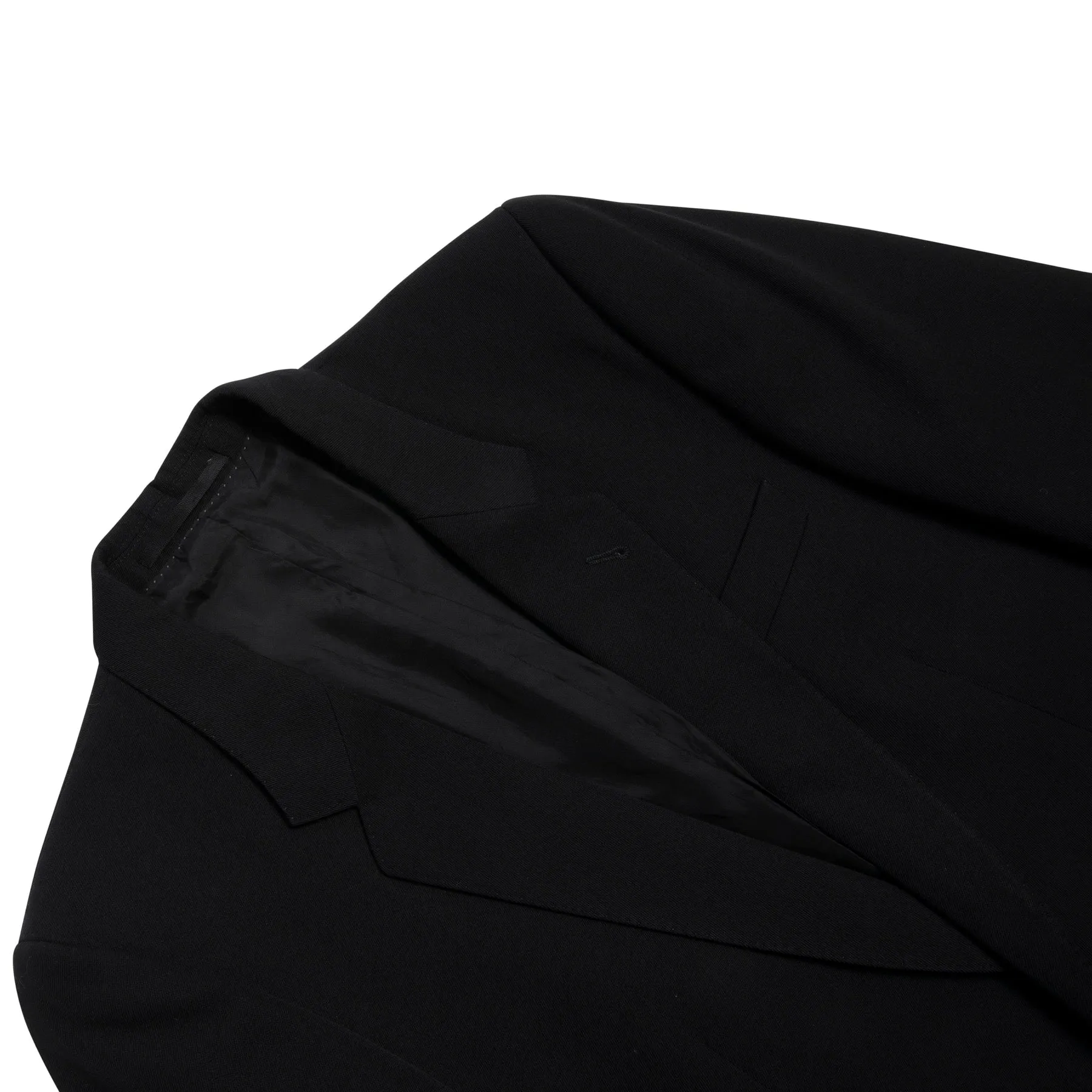Gabardine Weave Tailored Suit Jacket