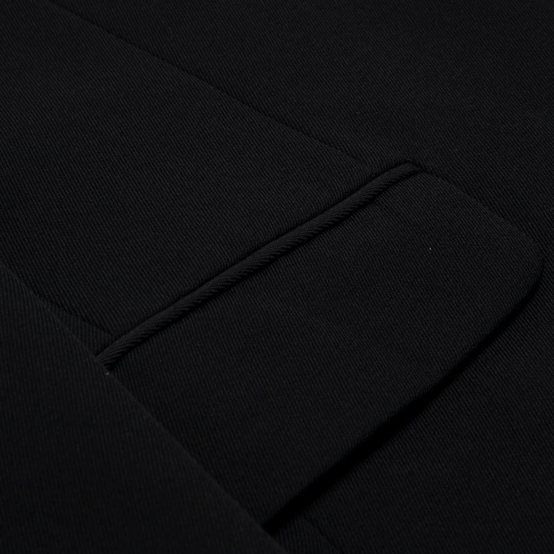 Gabardine Weave Tailored Suit Jacket