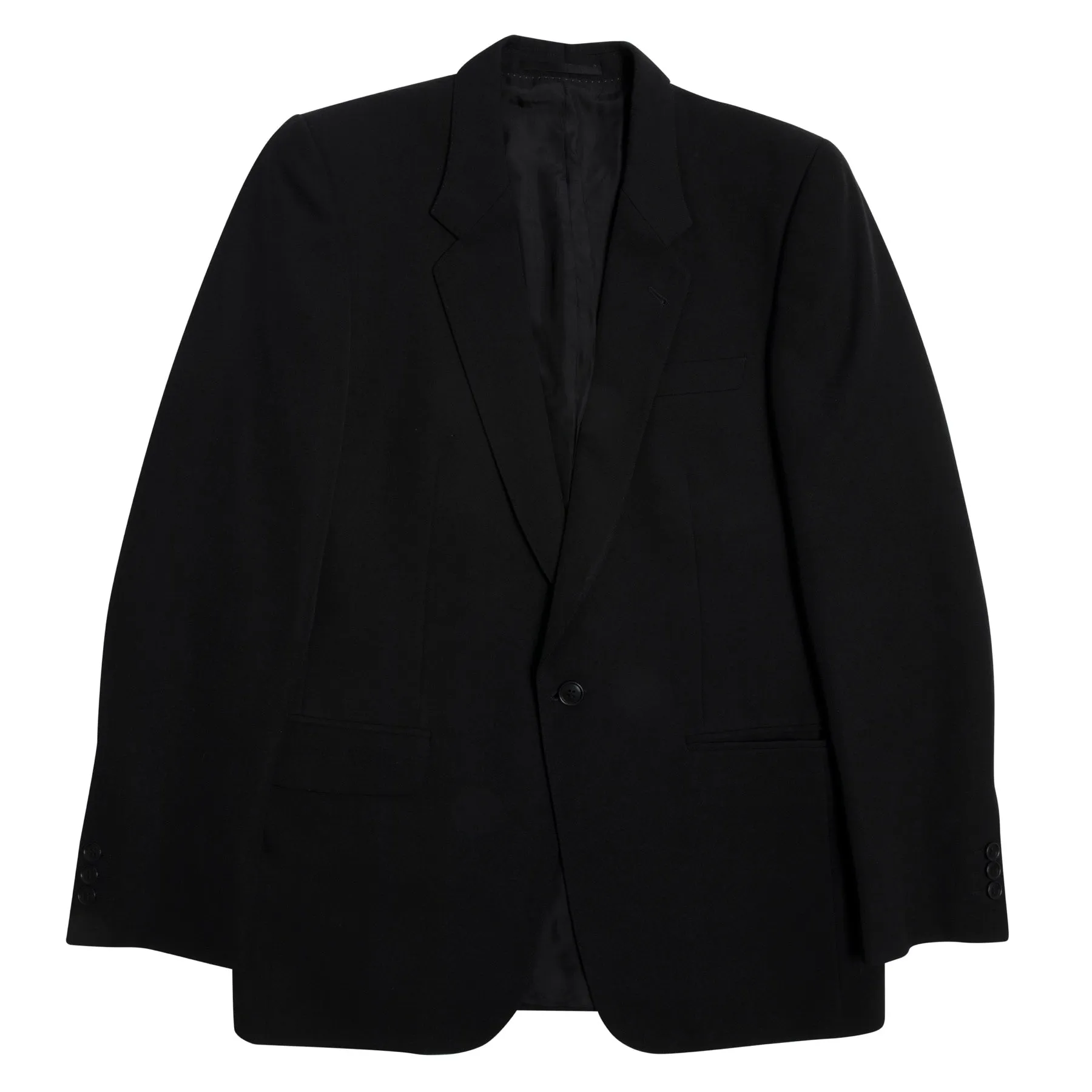 Gabardine Weave Tailored Suit Jacket