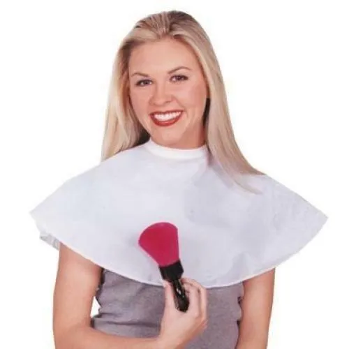 GUY - Nylon Make-Up Cape with Velcro (White)