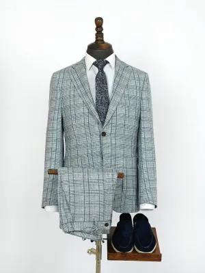 Light Green Bespoke Men Suit Tailored