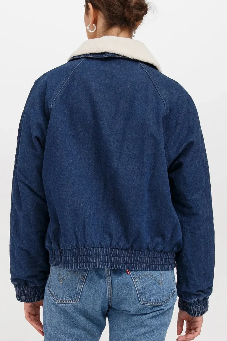 Mackenzie Denim Bomber Jacket