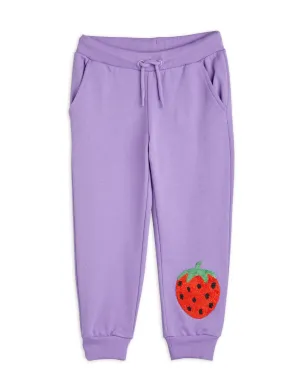 Mini Rodini Strawberries Emb Sweatpants