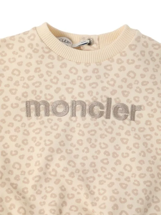 Moncler   Logo cotton sweatshirt &amp; sweatpants 