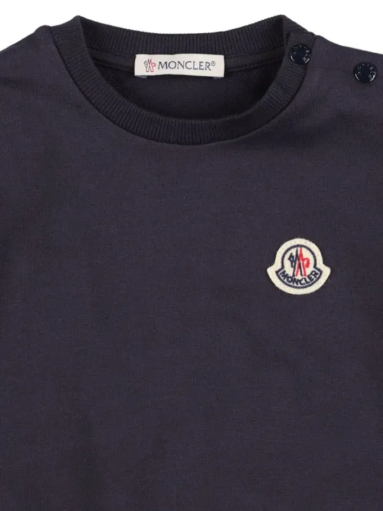 Moncler   Stretch cotton sweatshirt &amp; sweatpants 