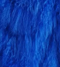 Mongolian shearling sheep coat