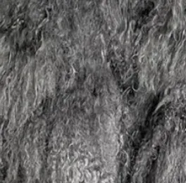 Mongolian shearling sheep coat