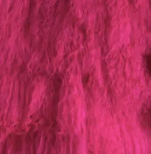 Mongolian shearling sheep coat