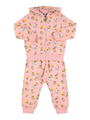 Moschino   Cotton hooded sweatshirt &amp; pants 