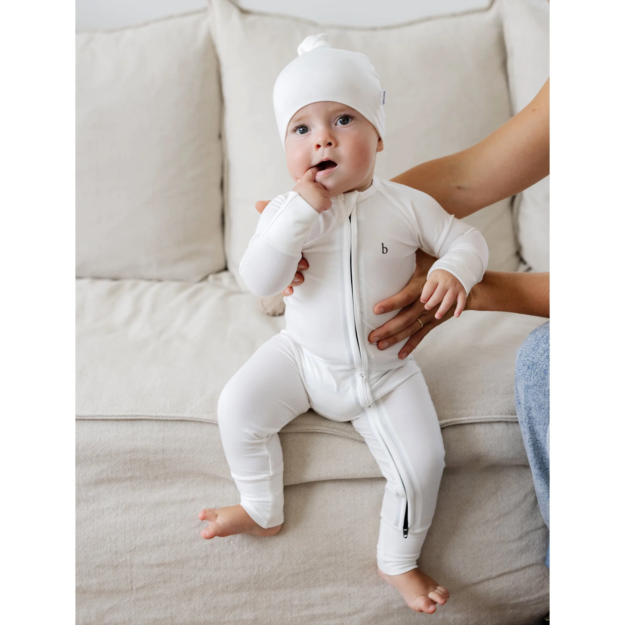 SoftLuv Onesie - Vanilla
