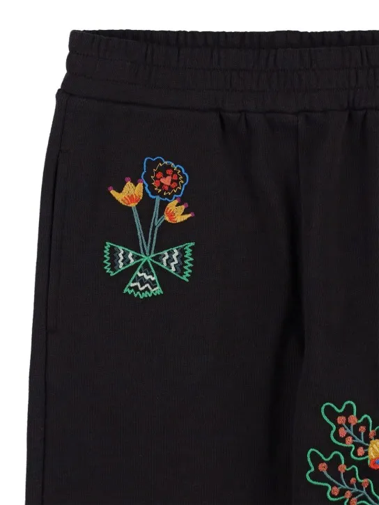 Stella McCartney Kids   Printed organic cotton sweatpants 