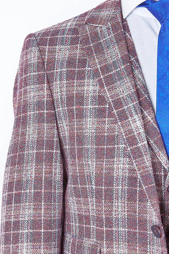 Stripe 5 Custom Bespoke Men Suit Tailored