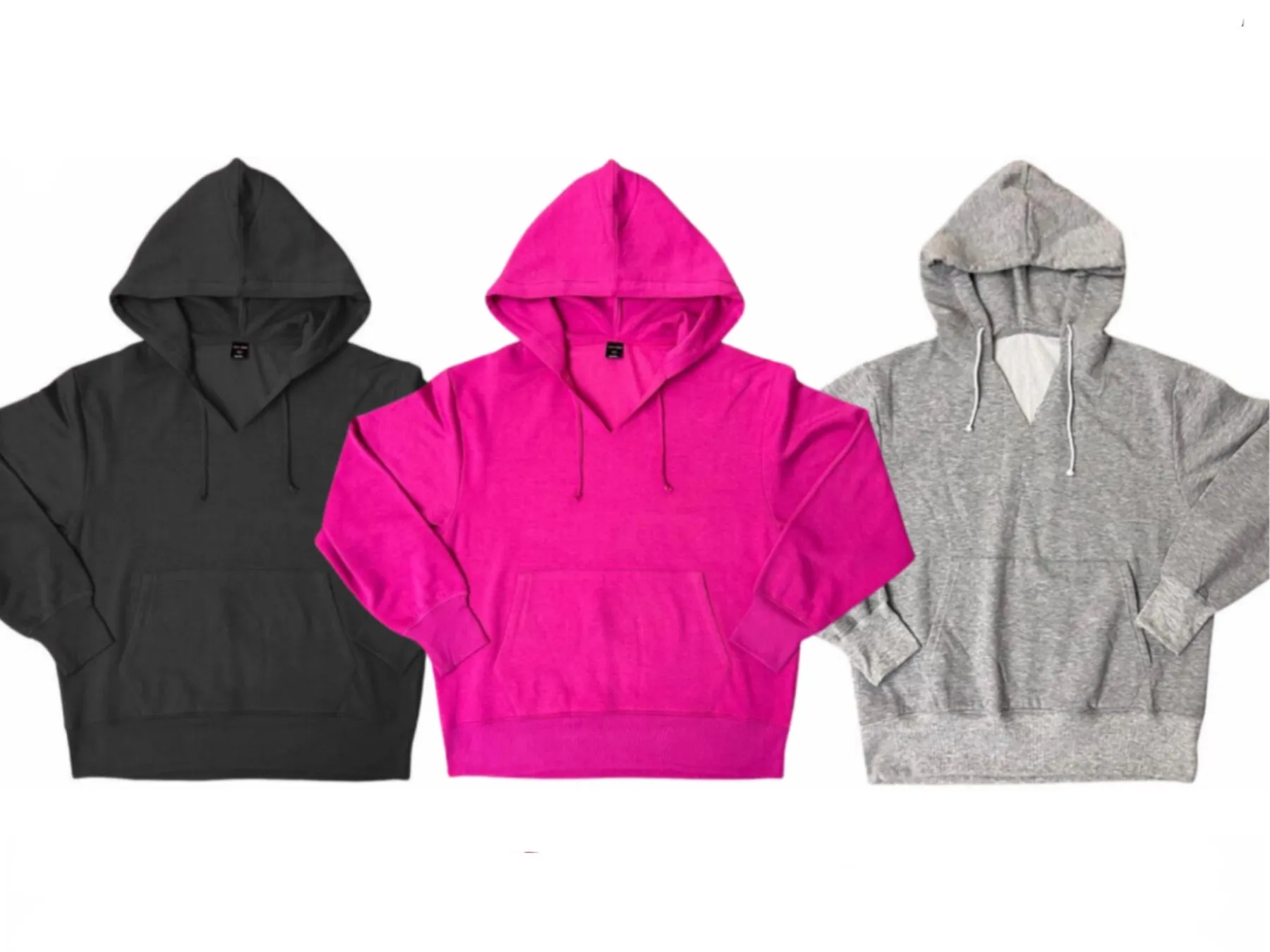 Suzette Brushed Soft Cloud Sweat Shirt - Black or Heather Grey