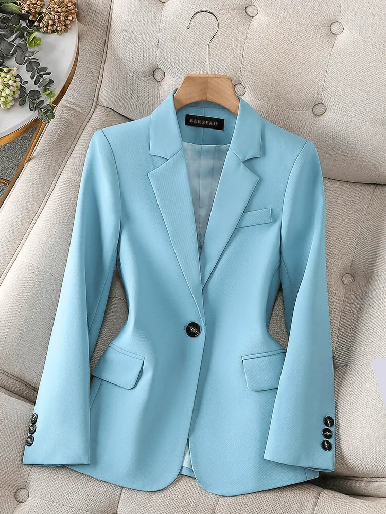 Tailored Women's Single-Breasted Blazer