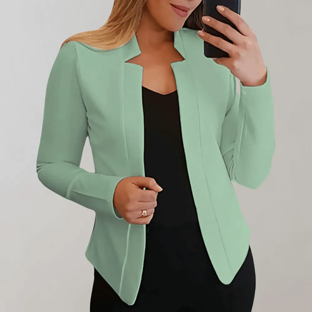 Women's Tailored Open-Front Blazer