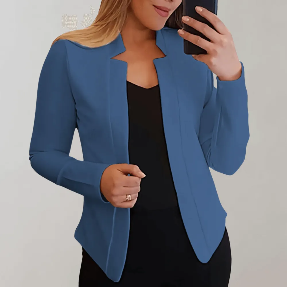 Women's Tailored Open-Front Blazer